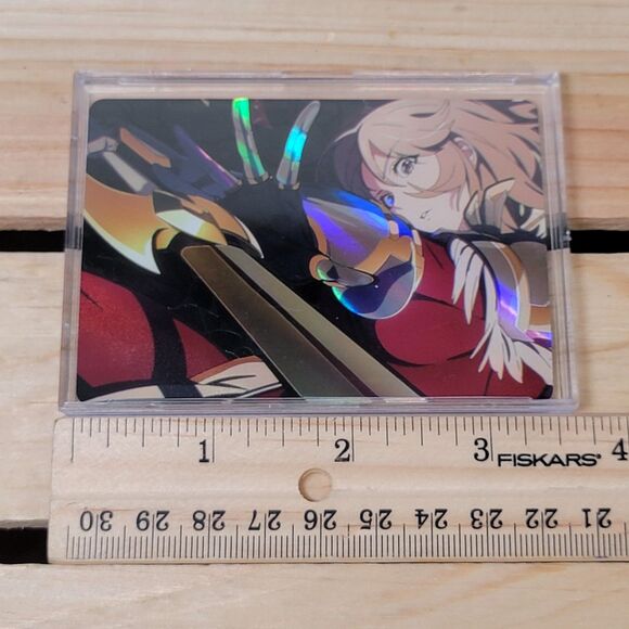 Solo Leveling Acrylic Card w/ Holographic Effect Layers - Cha Hae-In - NEW - Picture 4 of 4